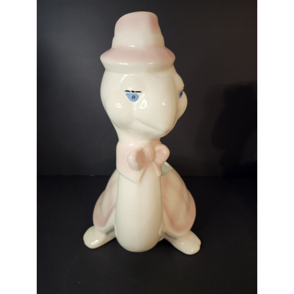 Kitsch Large Ceramic Turtle Planter Calif Ceramic Mold 14" Tall